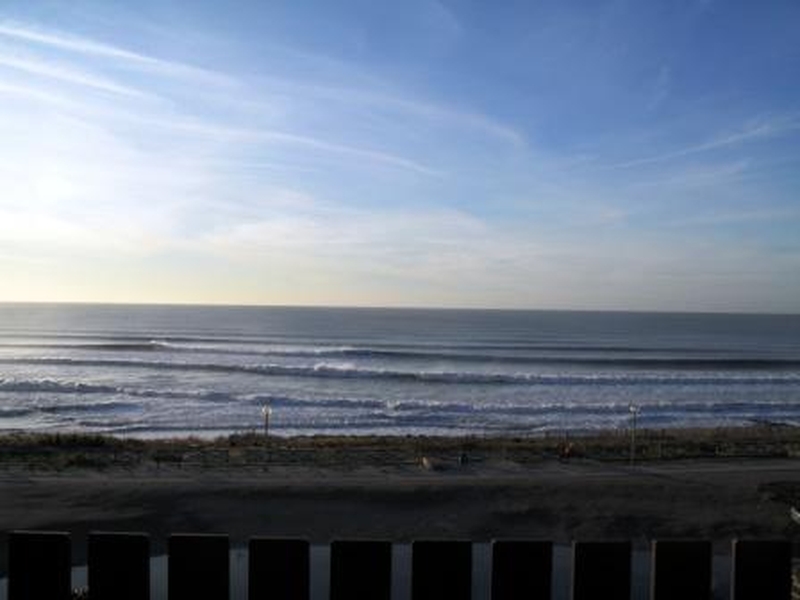 Pleine vue sur l'Océan depuis le balcon